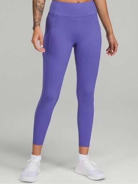 Lululemon Align High Rise Leggings Purple Size 4 Pockets Yoga
